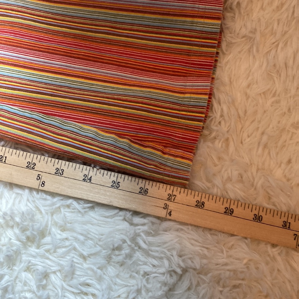 Forever 21 Y2K Super Low Rise Multicolor Striped Bootcut Pants - Picture 10 of 12